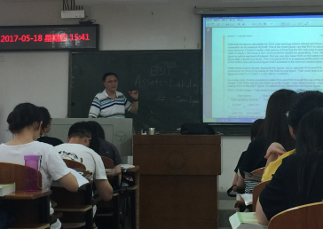会计明日之星授课计划:CPA Canada 外教Jack Cao为我院学生授课
